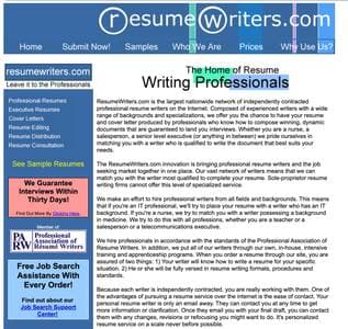 ResumeWriters.com today