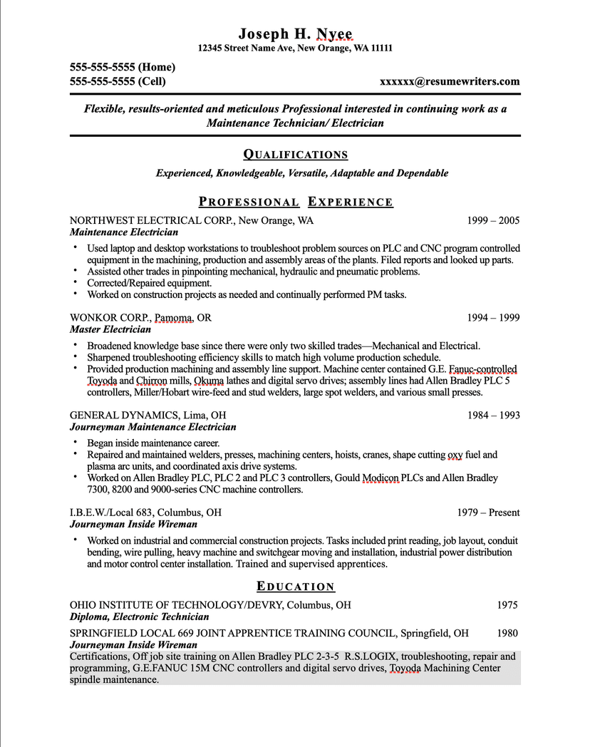 sydney uni resume writing